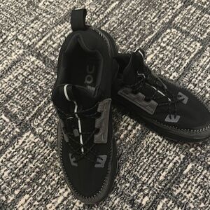 On Running Black and Gray Sneakers